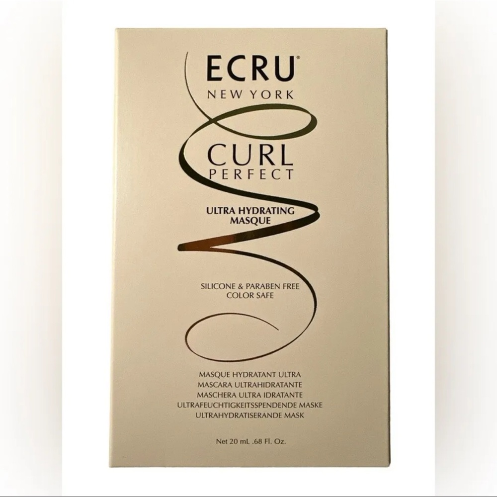 New ECRU New York Curl Perfect Ultra‎ Hydrating Hair Mask (10 Pack)